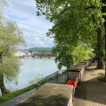 Neu Deluxe Suite Muensterblick, Maisonette, Kingsize Bett, Kueche, Netflix, Aussicht, E-Kamin Bad Säckingen Extérieur photo