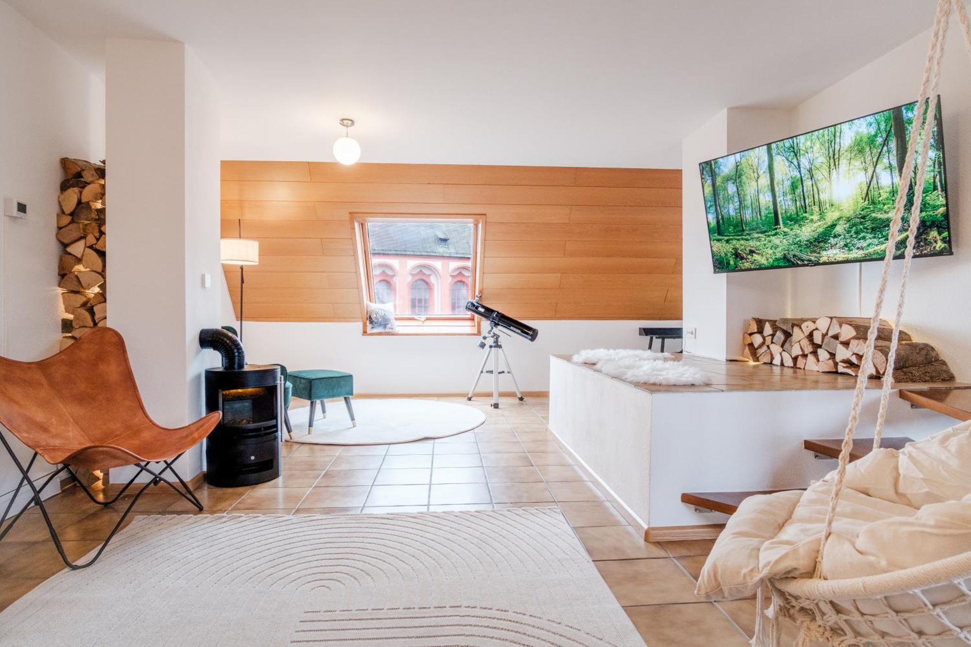 Neu Deluxe Suite Muensterblick, Maisonette, Kingsize Bett, Kueche, Netflix, Aussicht, E-Kamin Bad Säckingen Extérieur photo